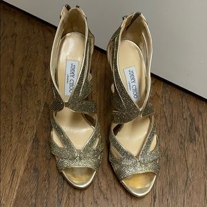 Jimmy Choo sandals SZ 38.5